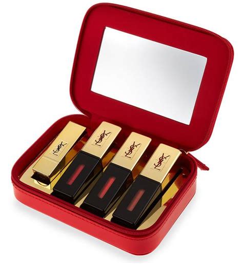 ysl 2015 holiday makeup|YSL Glossy Stain Set for Holiday 2015 .